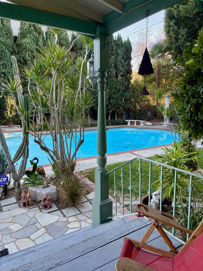 Pool and grounds